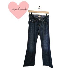 Paige Premium Denim Laurel Canyon Low Rise Boot Cut Women’s Jeans, Size 28